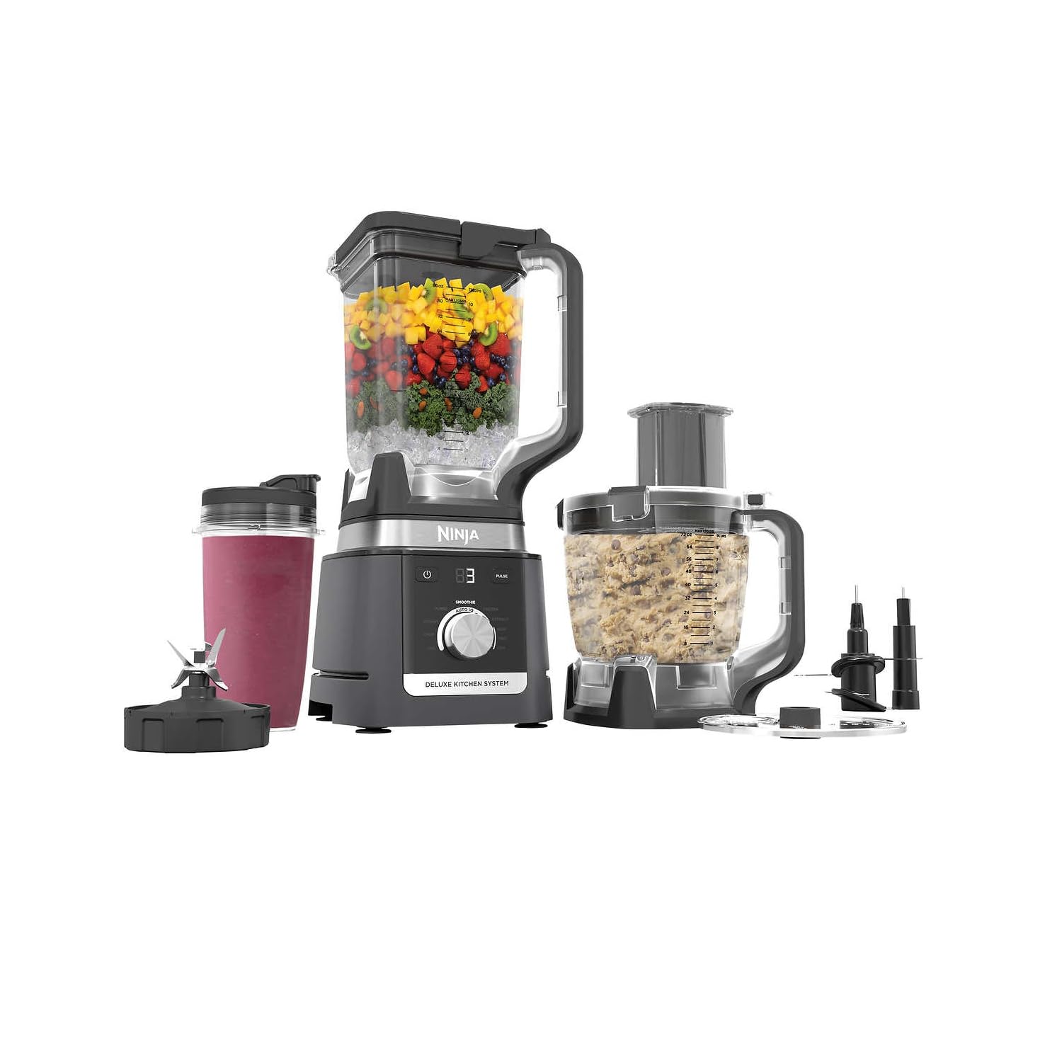 Amazon.com: Ninja Deluxe Kitchen System, 1600 Watts, Auto-iQ